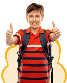 child thumbs up